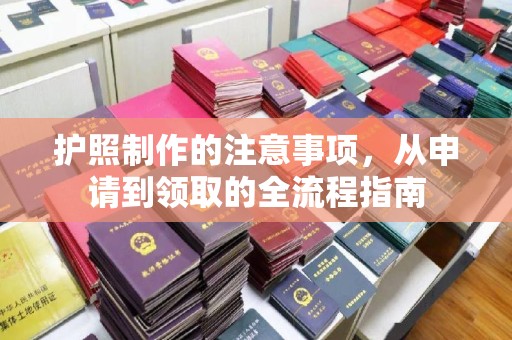 沙鹿护照制作的注意事项，从申请到领取的全流程指南