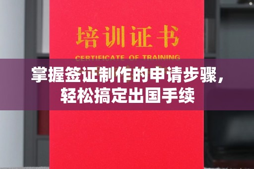 沙鹿掌握签证制作的申请步骤，轻松搞定出国手续