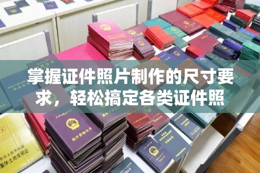 沙鹿掌握证件照片制作的尺寸要求，轻松搞定各类证件照