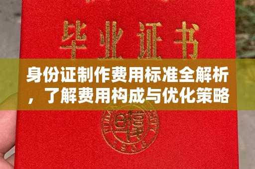 沙鹿身份证制作费用标准全解析，了解费用构成与优化策略