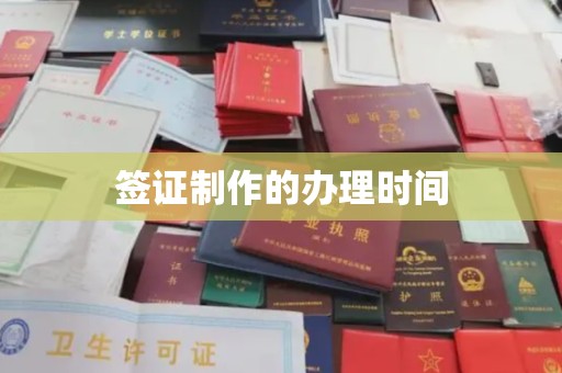 沙鹿签证制作的办理时间